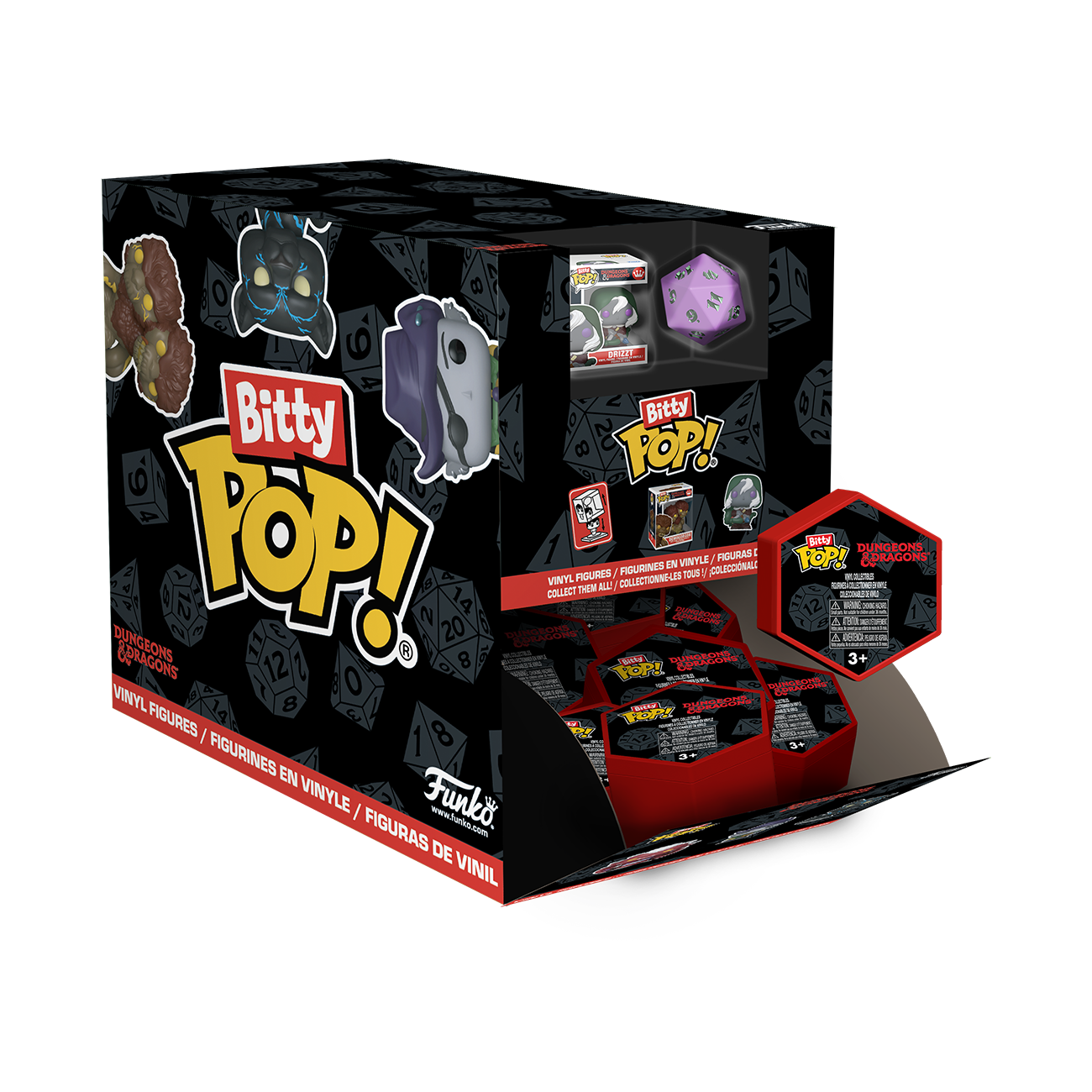 Dungeons & Dragons Bitty Pop! Box of 12 Random Figures with D20 Die Gallery Image 11