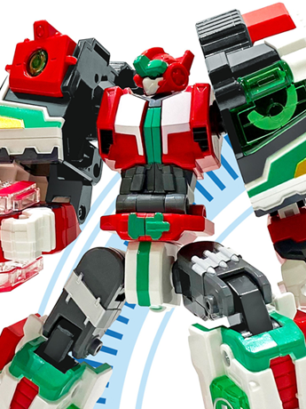 Metal Cardbot Mega Class Med Alert Action Figure Gallery Image 2