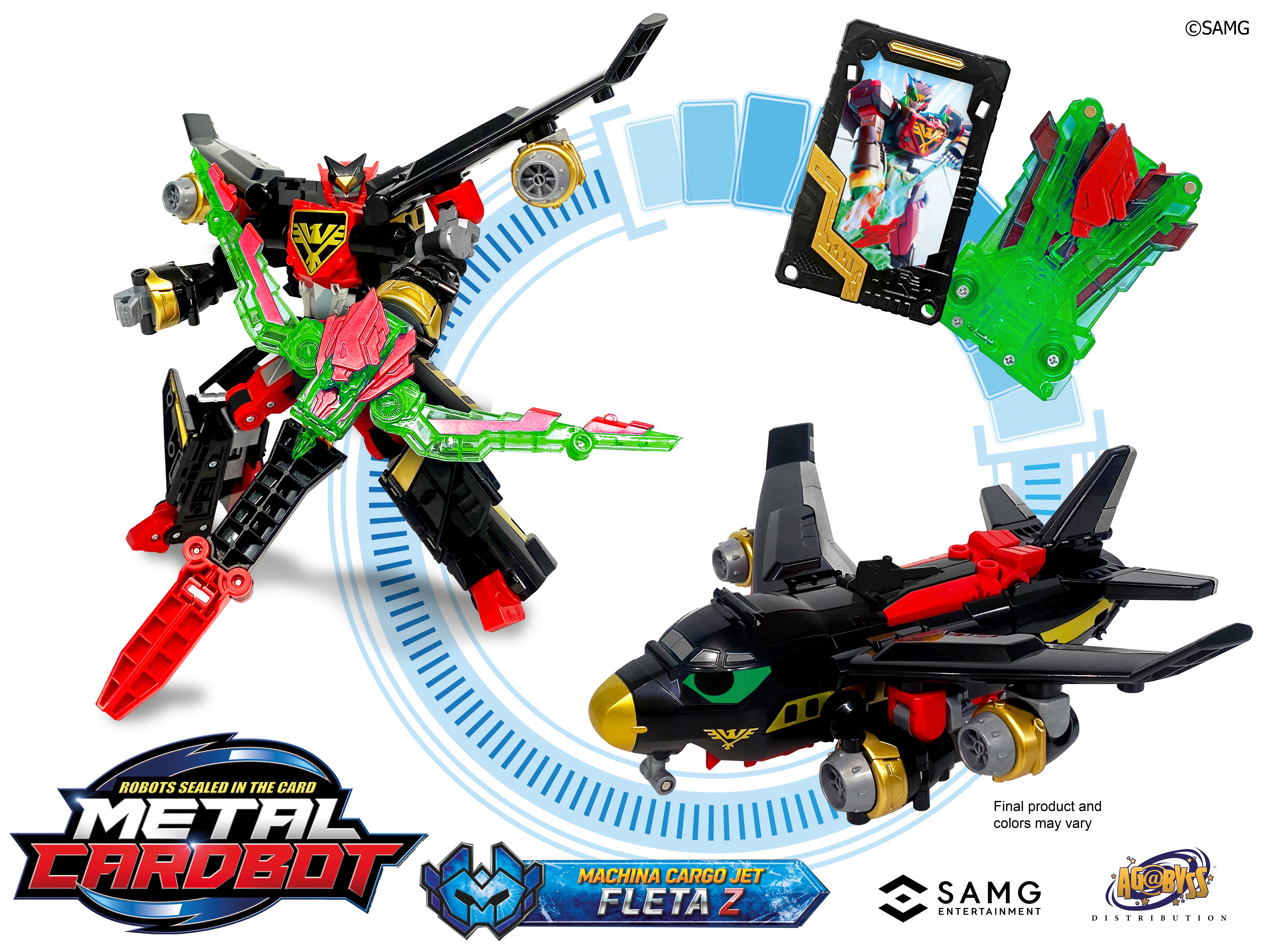 Metal Cardbot Wing Warrior Fleta Z Action Figure