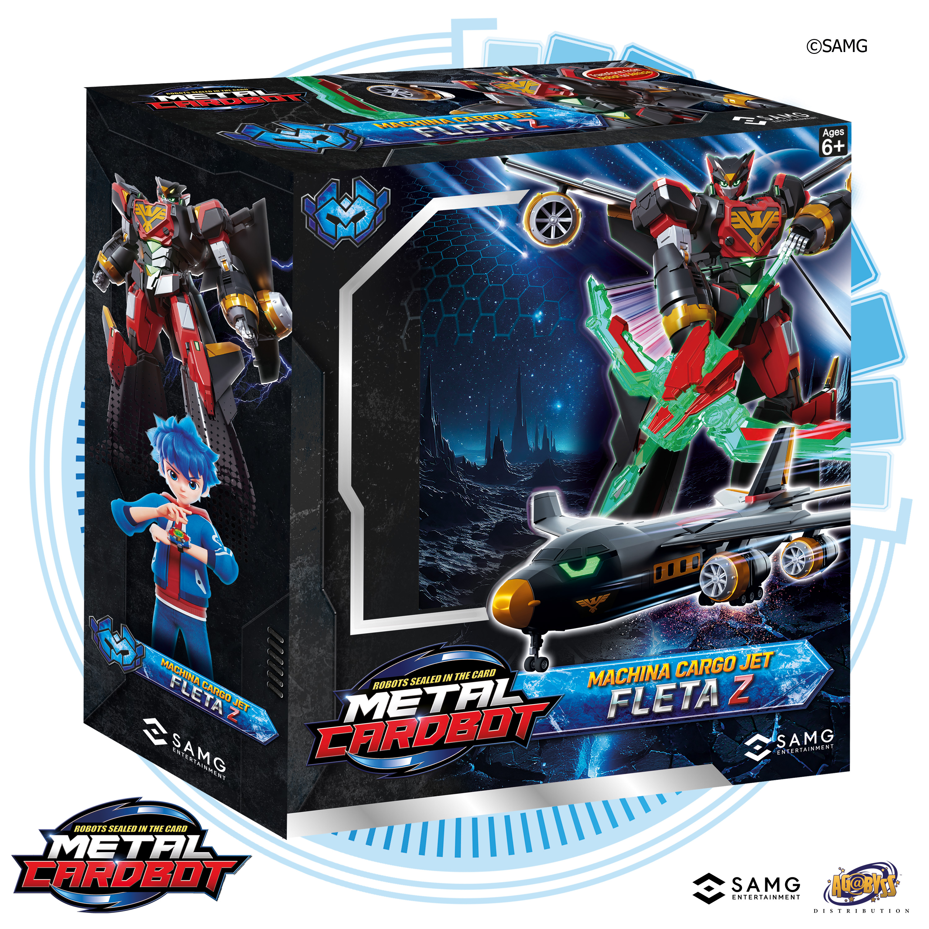 Metal Cardbot Wing Warrior Fleta Z Action Figure
