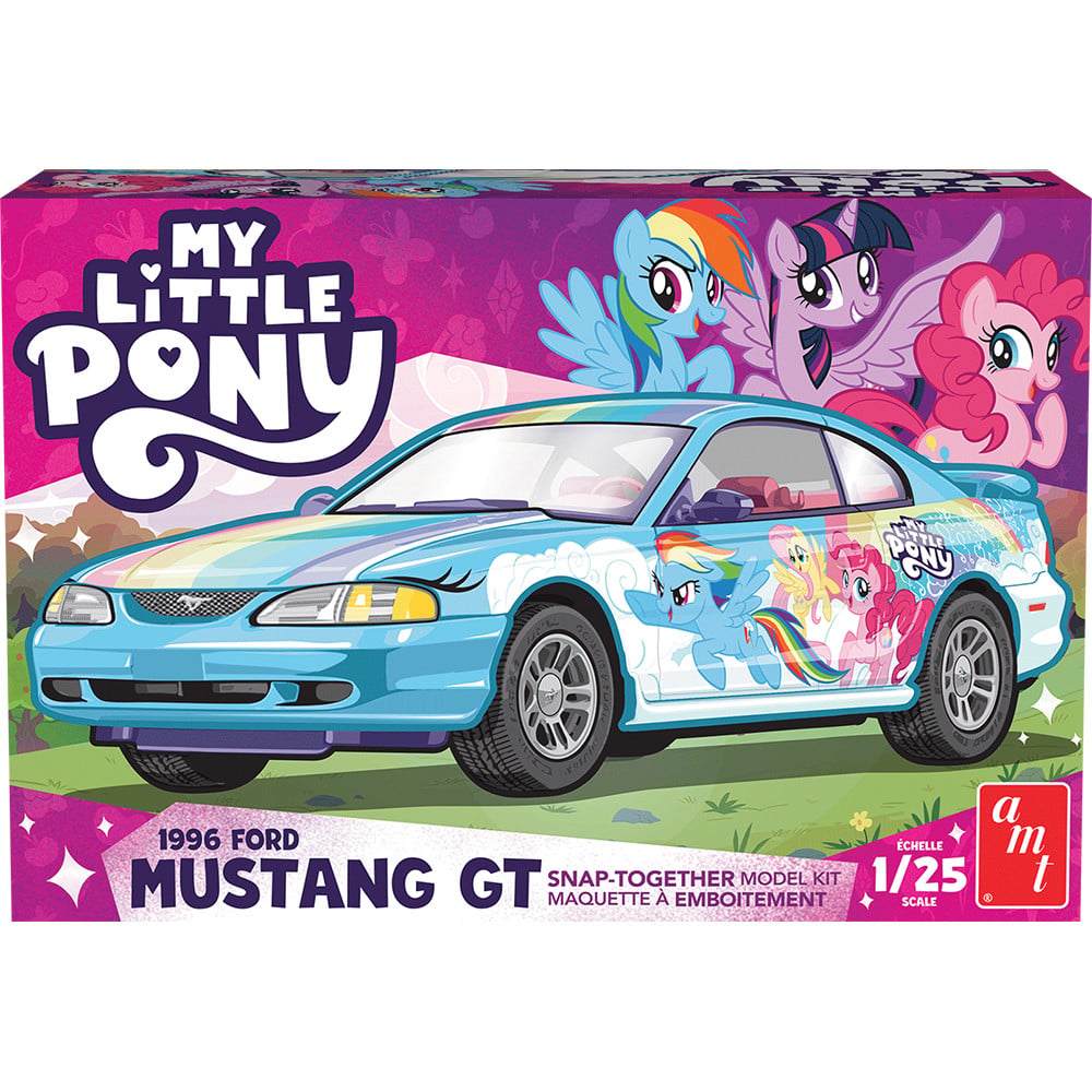 My Little Pony 1996 Ford Mustang GT 1/25 Scale Model Kit Gallery Image 4