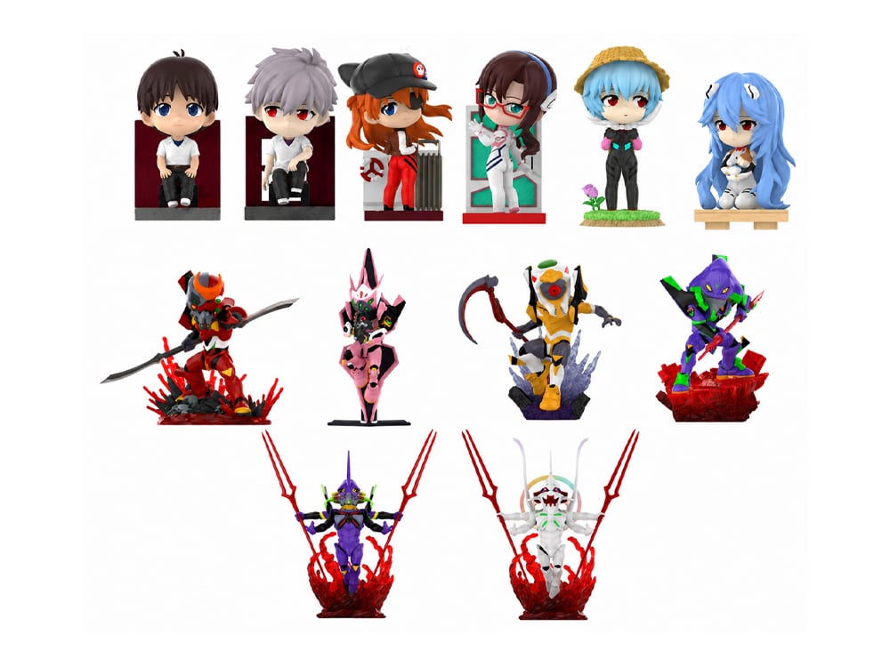 Rebuild of Evangelion Eva Vol.2 Box of 10 Random Figures Gallery Image 1