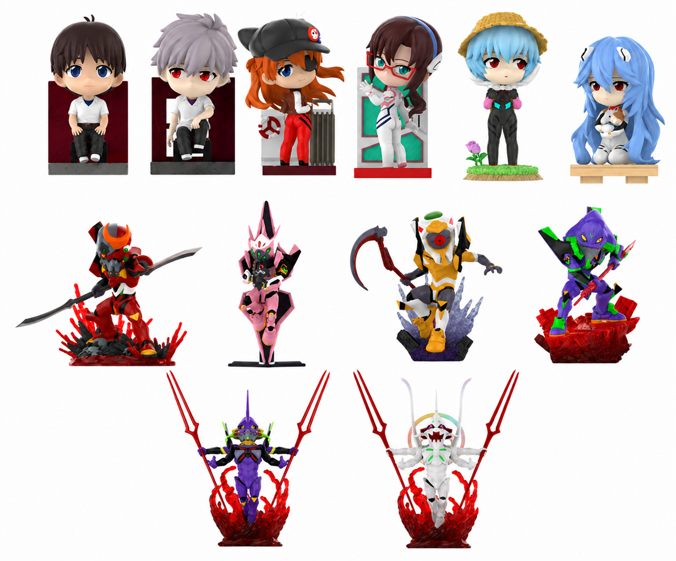 Rebuild of Evangelion Eva Vol.2 Random Figure Gallery Image 3