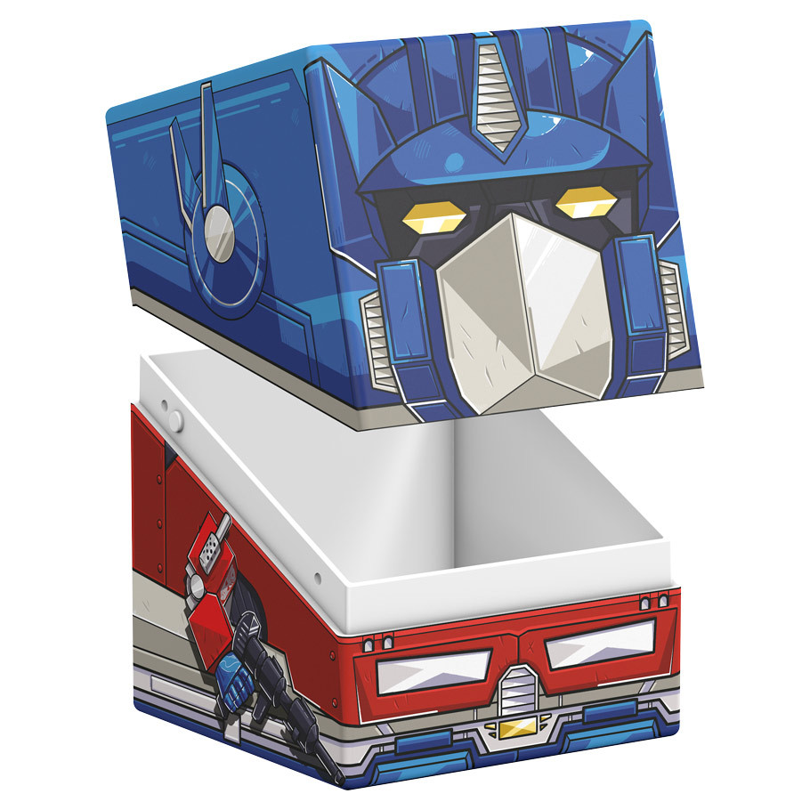 Transformers Squaroes Optimus Prime Deck Box Gallery Image 3