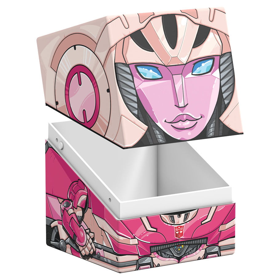 Transformers Squaroes Arcee Deck Box Gallery Image 3