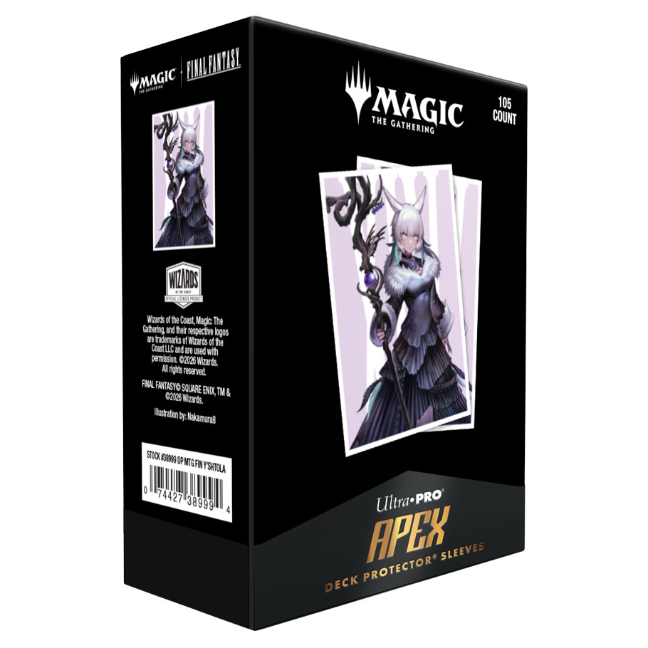 Magic: The Gathering x Final Fantasy Y'shtola, Night's Blessed Apex Deck Protector Card Sleeves (105 Count) Gallery Image 3