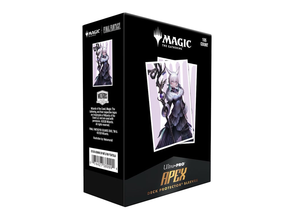 Magic: The Gathering x Final Fantasy Y'shtola, Night's Blessed Apex Deck Protector Card Sleeves (105 Count) Gallery Image 1