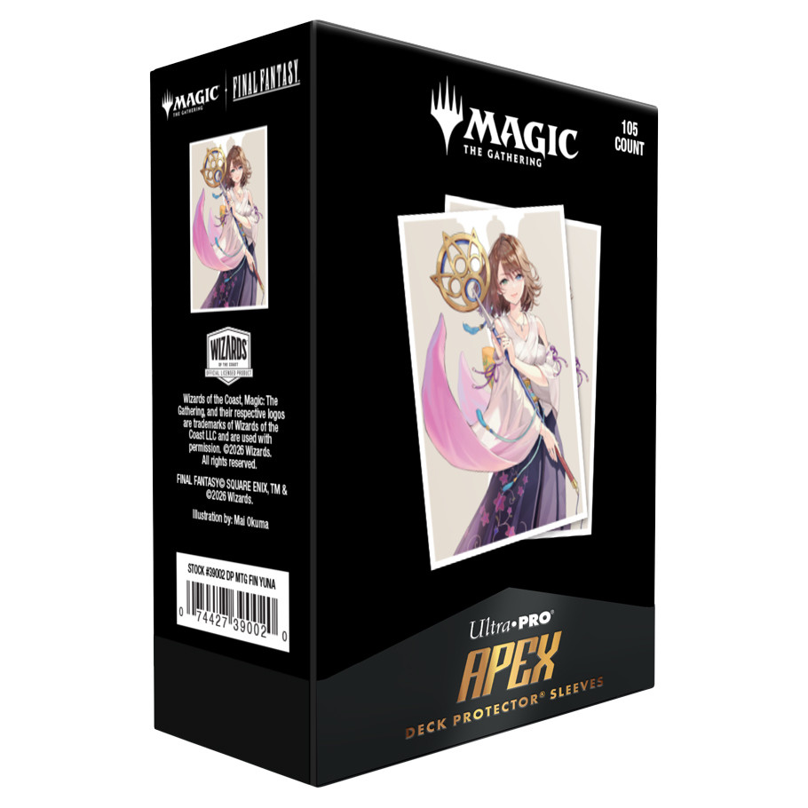 Magic: The Gathering x Final Fantasy Yuna, Grand Summoner Apex Deck Protector Card Sleeves (105 Count) Gallery Image 3