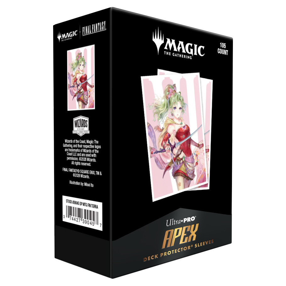 Magic: The Gathering x Final Fantasy Terra, Herald of Hope Apex Deck Protector  Card Sleeves (105 Count)