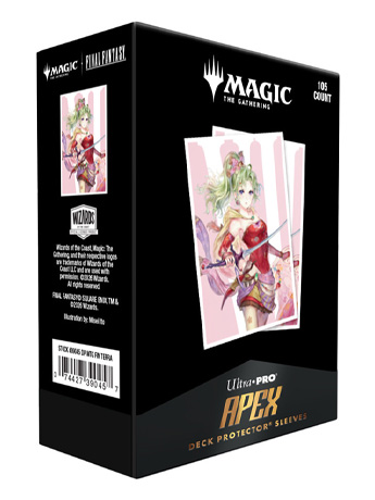 Magic: The Gathering x Final Fantasy Terra, Herald of Hope Apex Deck Protector Card Sleeves (105 Count) Gallery Image 2