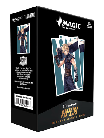 Magic: The Gathering x Final Fantasy Cloud, Ex-SOLDIER Apex Deck Protector Card Sleeves (105 Count) Gallery Image 2