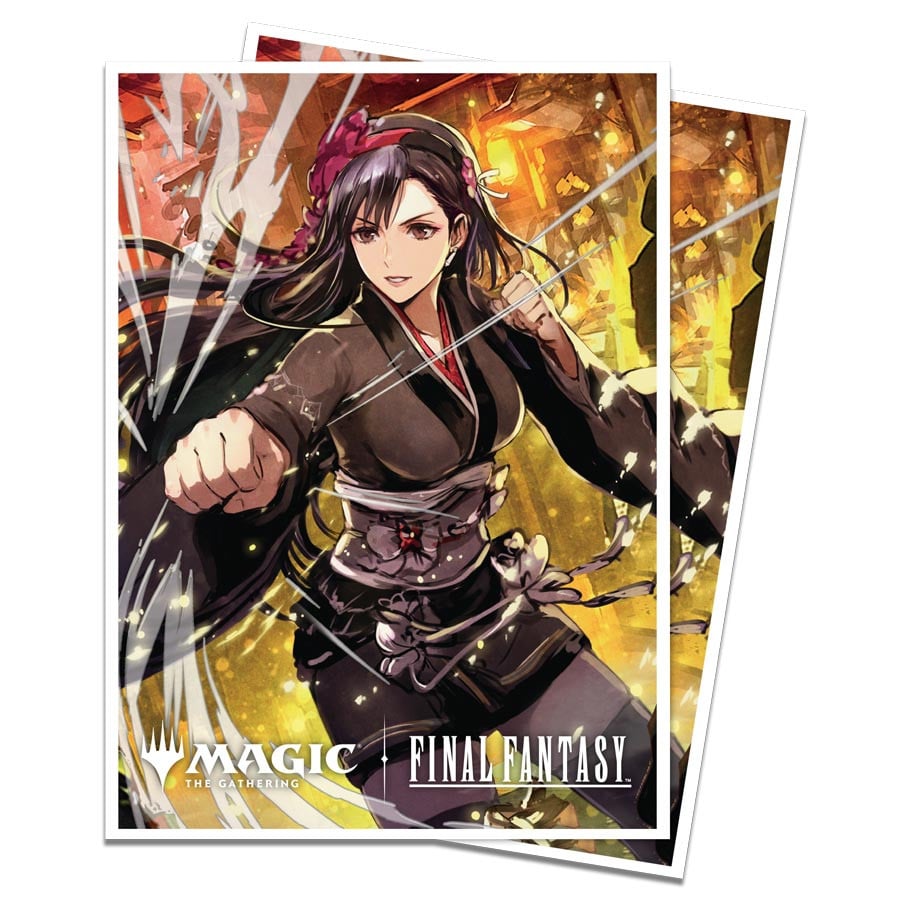 Magic: The Gathering x Final Fantasy Tifa Lockhart Apex Deck Protector Card Sleeves (105 Count) Gallery Image 4