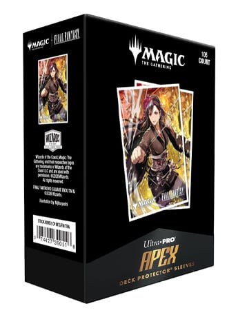 Magic: The Gathering x Final Fantasy Tifa Lockhart Apex Deck Protector Card Sleeves (105 Count) Gallery Image 2