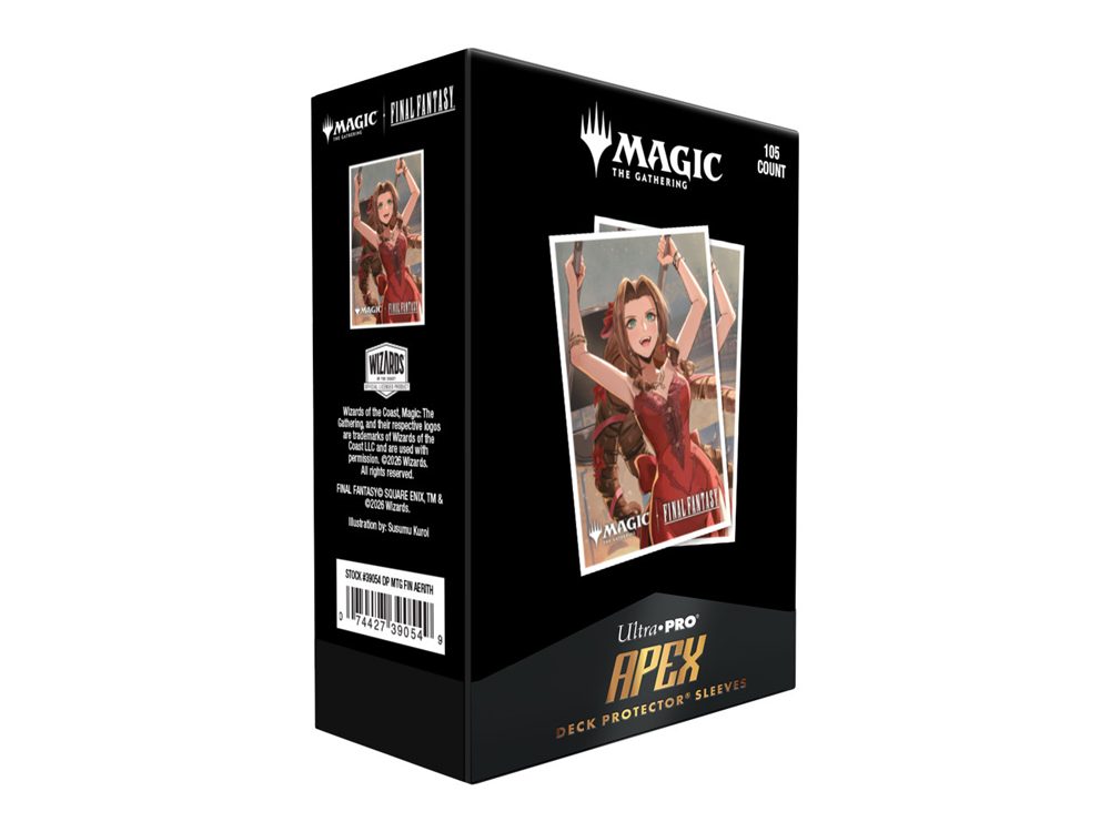 Magic: The Gathering x Final Fantasy Aerith Gainsborough Apex Deck Protector Card Sleeves (105 Count) Gallery Image 1
