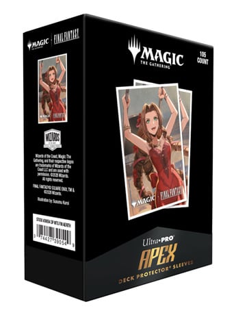 Magic: The Gathering x Final Fantasy Aerith Gainsborough Apex Deck Protector Card Sleeves (105 Count) Gallery Image 2