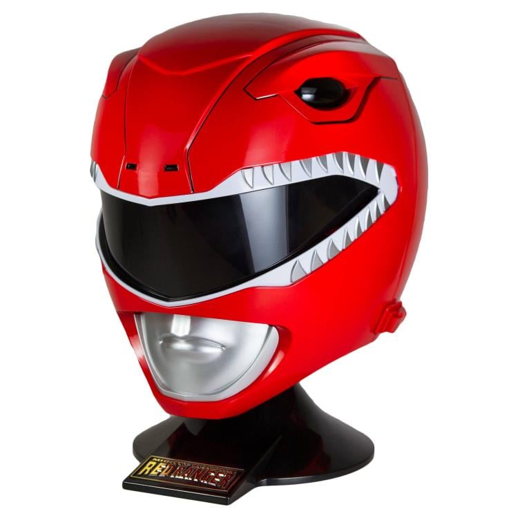Mighty Morphin Power Rangers Legacy Red Ranger 1:1 Scale Wearable Helmet Gallery Image 5
