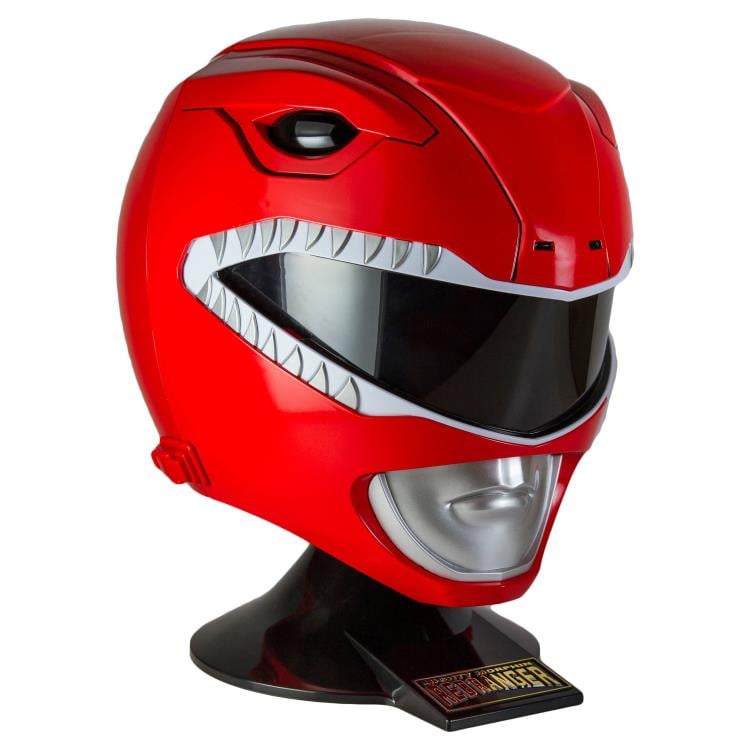 Mighty Morphin Power Rangers Legacy Red Ranger 1:1 Scale Wearable Helmet Gallery Image 4