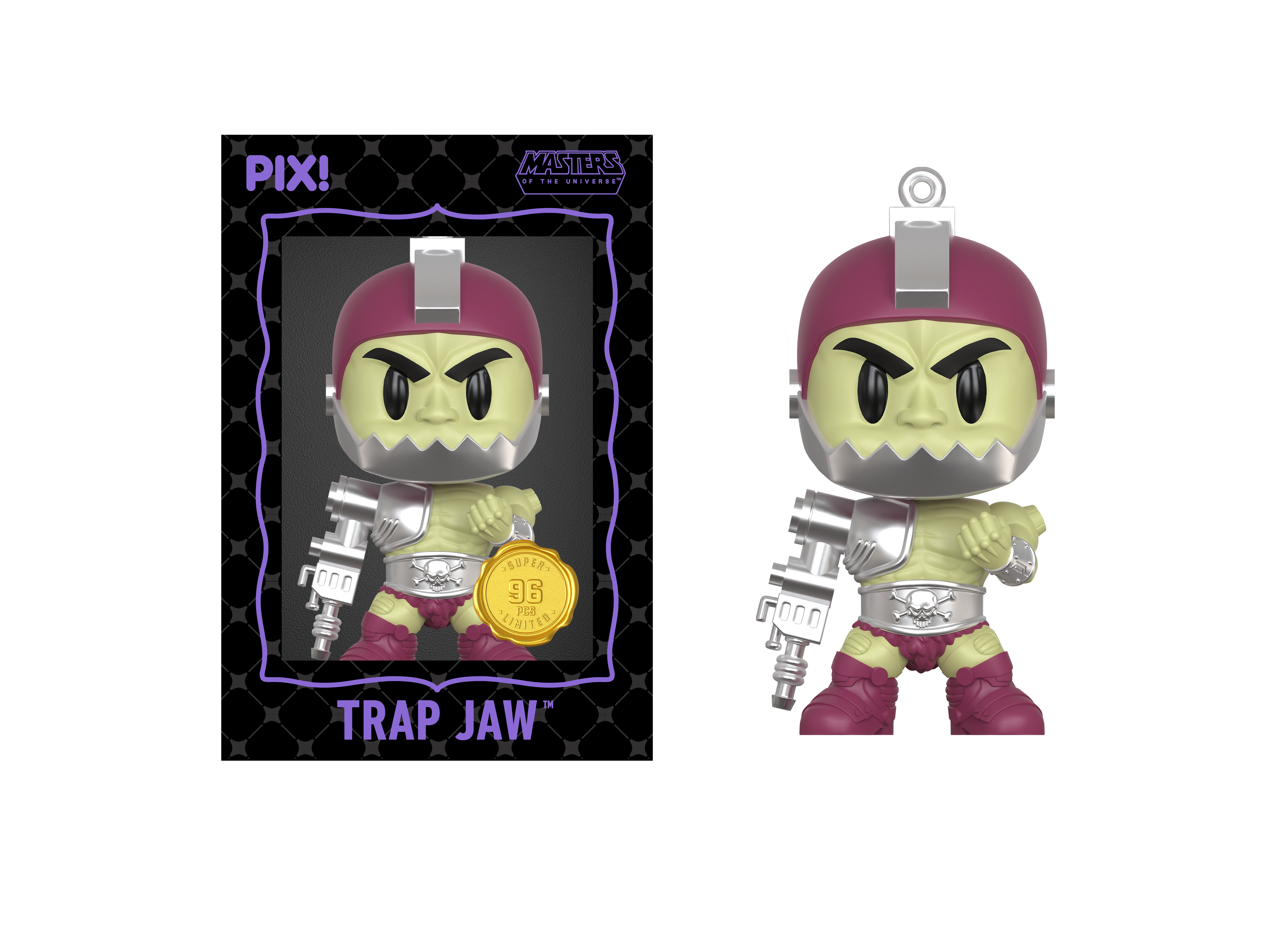 Masters of the Universe PIX! Trap Jaw Limited Edition Figure Gallery Image 9