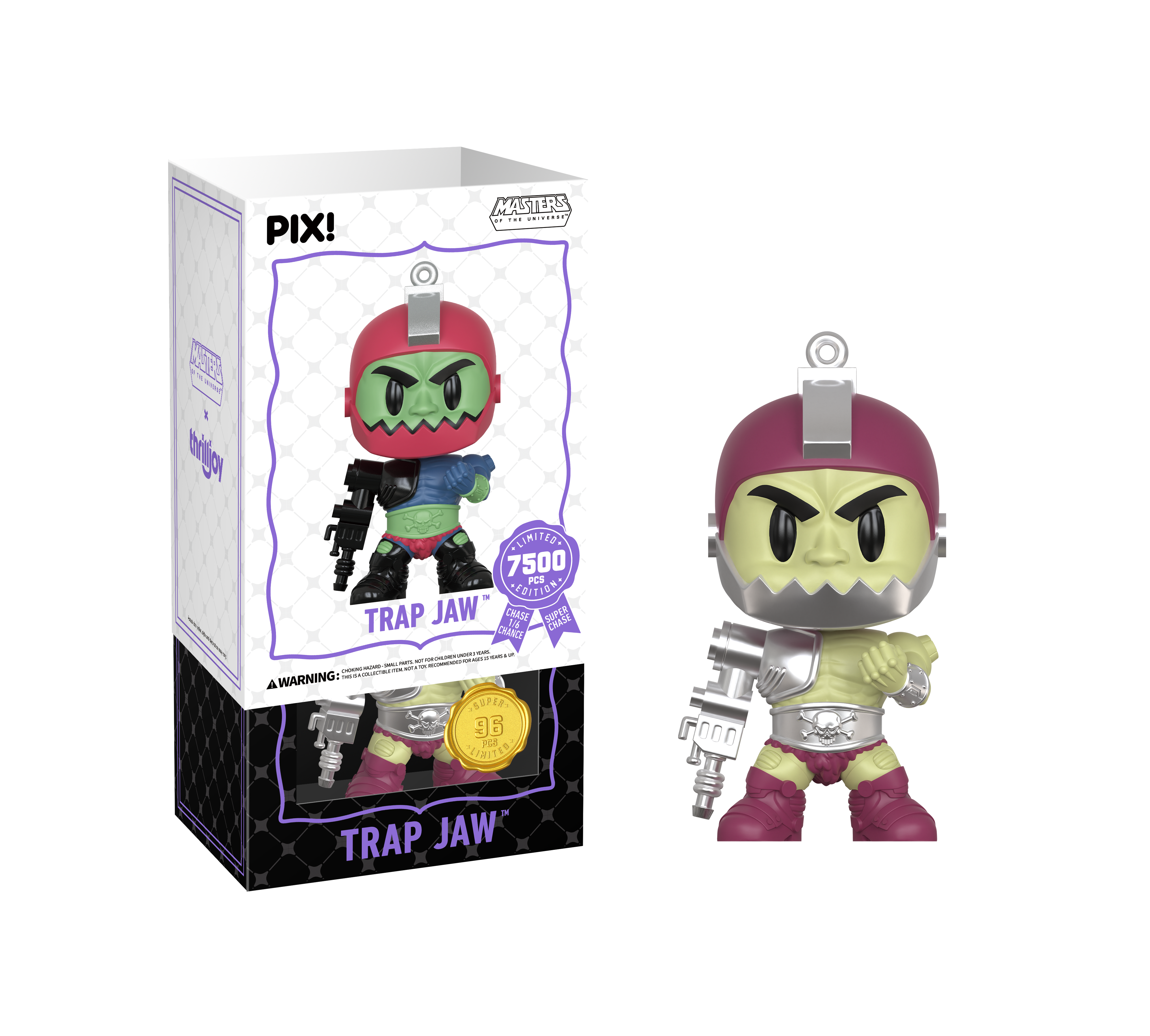 Masters of the Universe PIX! Trap Jaw Limited Edition Figure Gallery Image 11