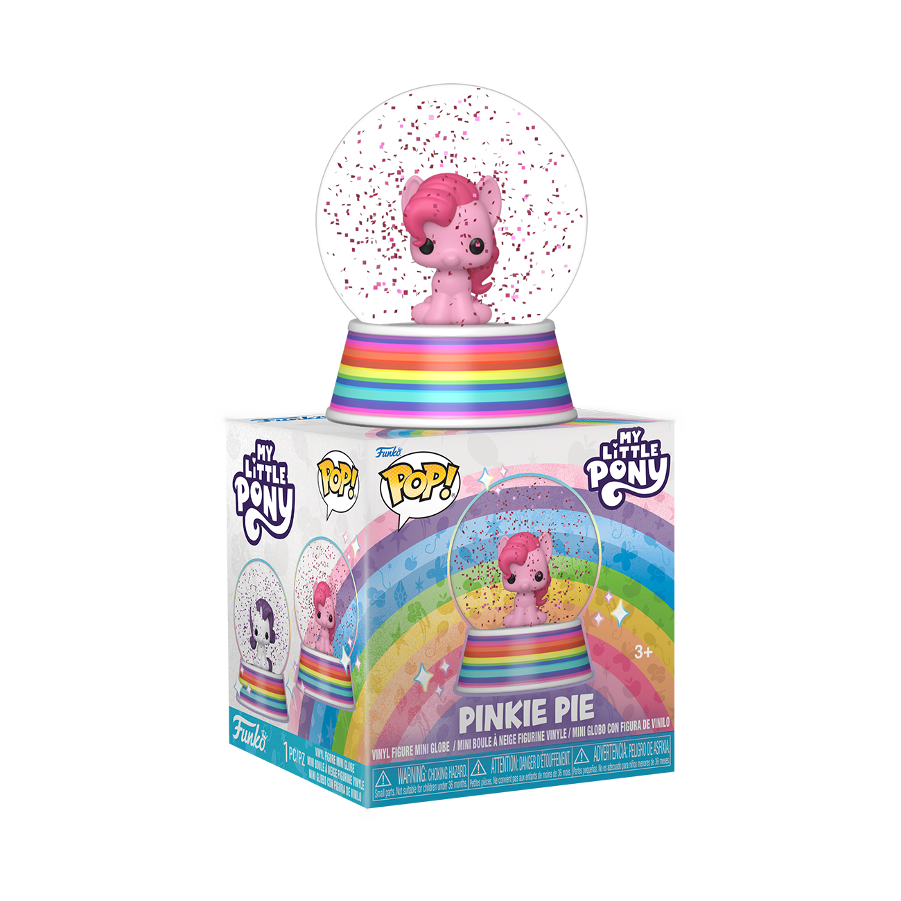 My Little Pony Pop! Pinkie Pie Mini Glitter Globe Gallery Image 3