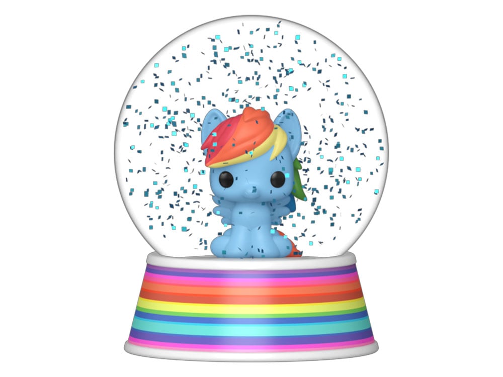 My Little Pony Rainbow Dash Mini Glitter Globe Gallery Image 1