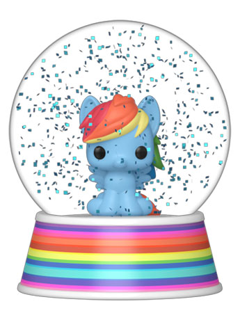 My Little Pony Rainbow Dash Mini Glitter Globe Gallery Image 2