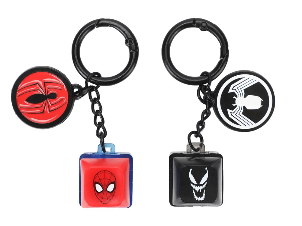 Marvel Venom & Spider-Man 2 Keychain Set