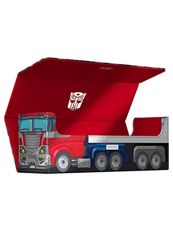 Transformers Squaroes Optimus Prime Truck Collector's Case Gallery Image 2