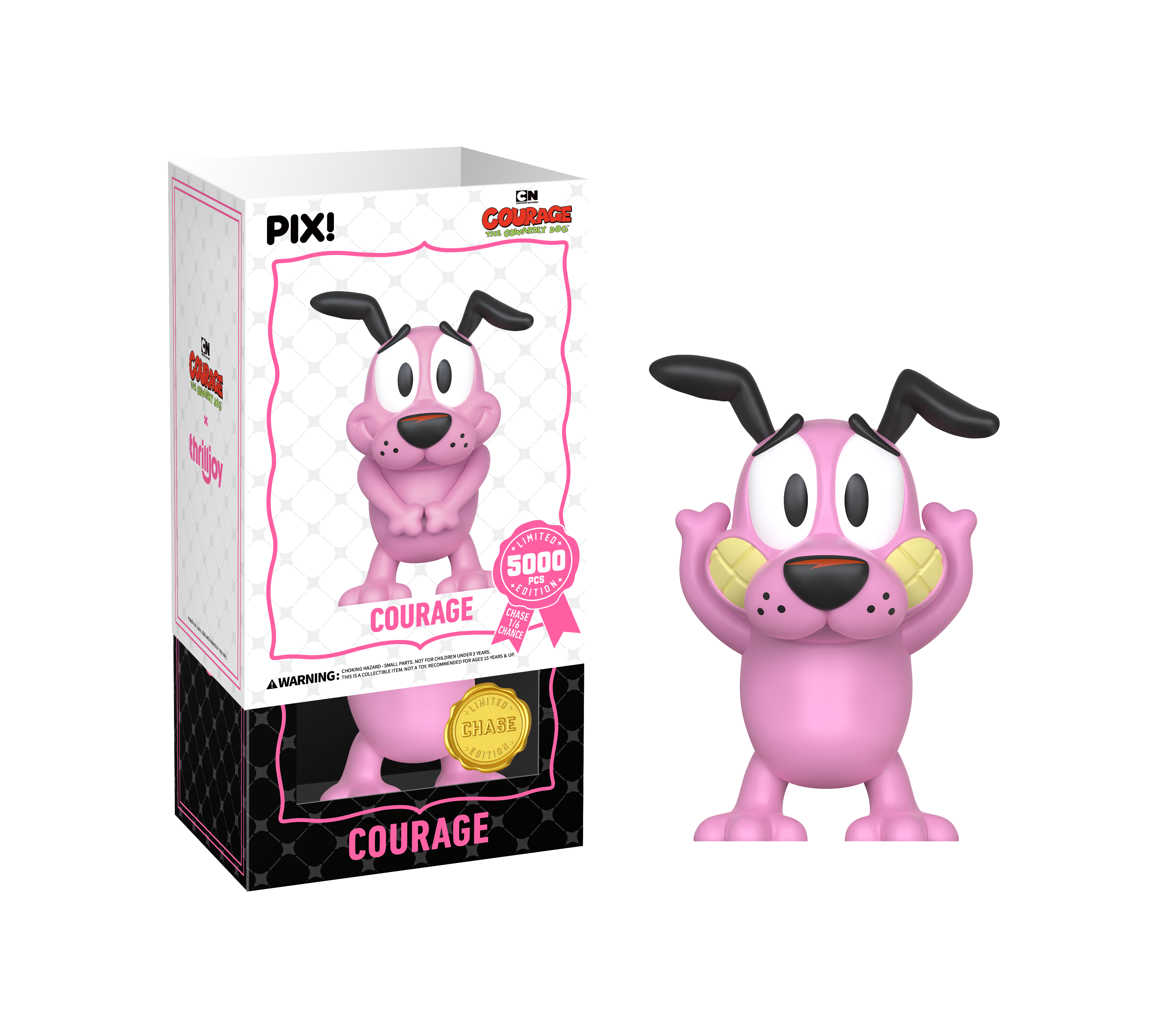 Courage the Cowardly Dog PIX! Courage Limited Edition Figure