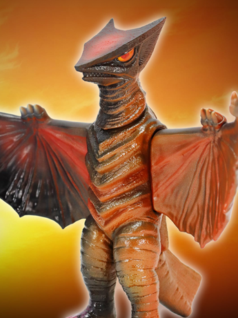 Gamera vs. Gyaos (1967) Middle Size Series Gyaos (Battle at Dawn