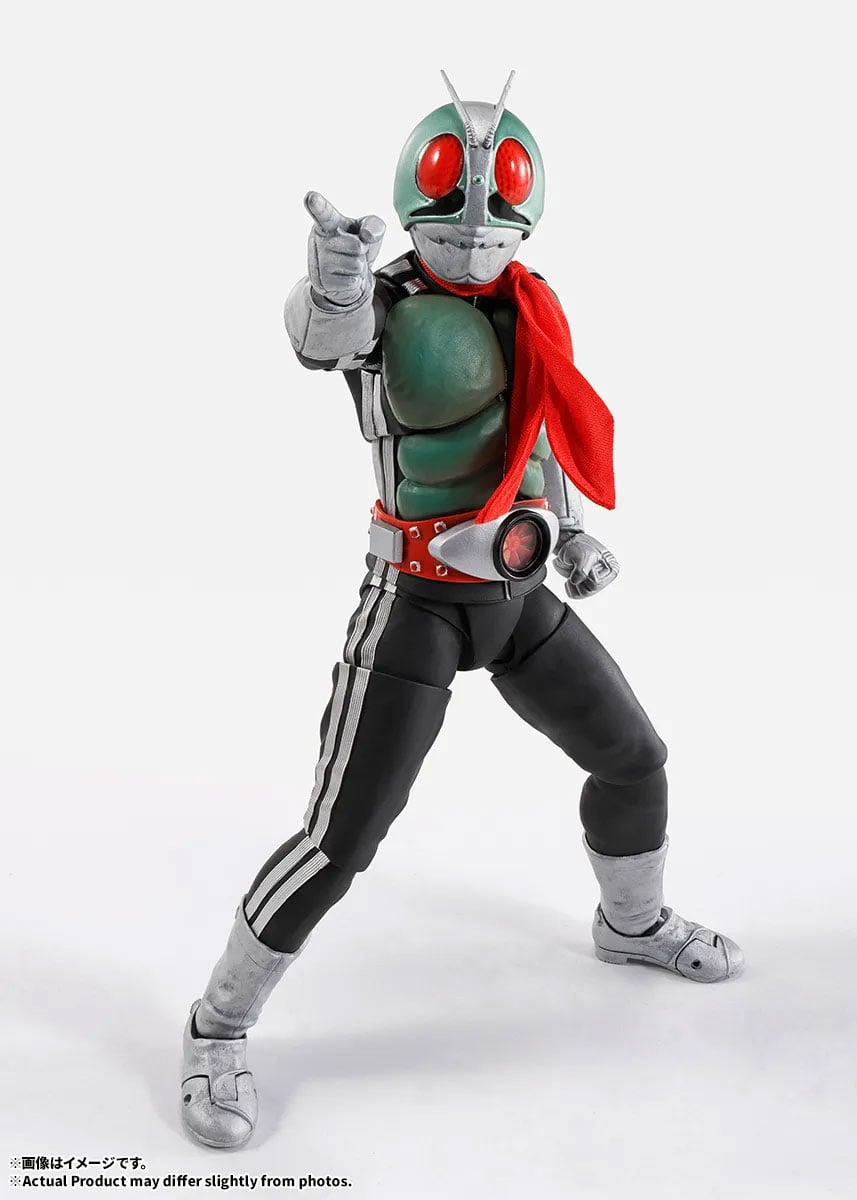 Kamen Rider S.H.Figuarts -Shinkocchou Seihou- Kamen Rider No.1 (Legendary Showa Masked Riders Edition) Action Figure Gallery Image 5