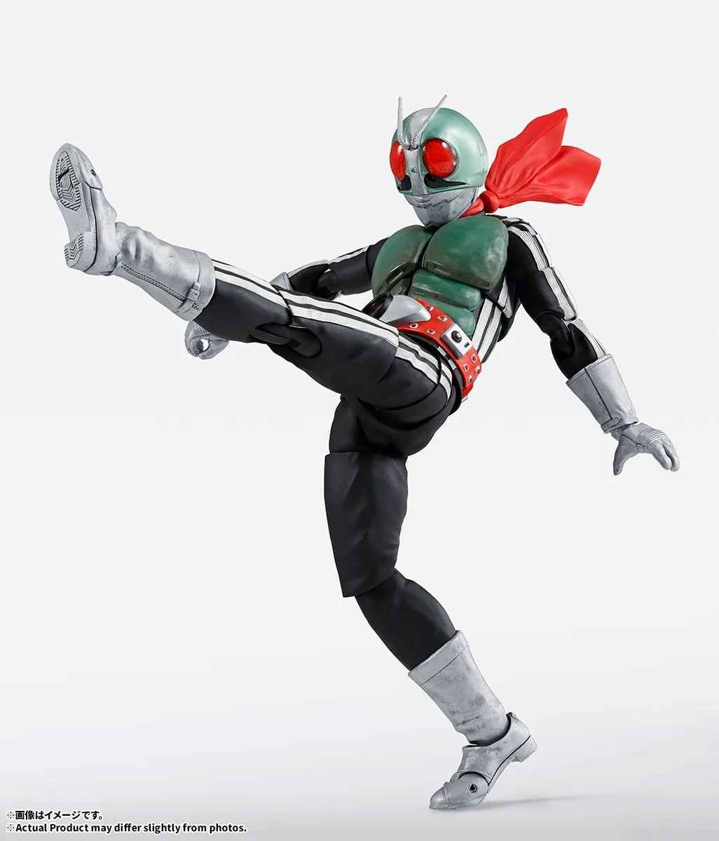 Kamen Rider S.H.Figuarts -Shinkocchou Seihou- Kamen Rider No.1 (Legendary Showa Masked Riders Edition) Action Figure Gallery Image 9
