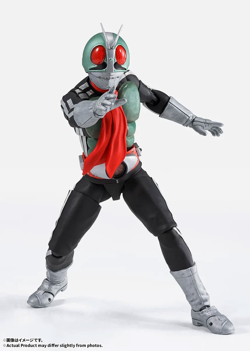 Kamen Rider S.H.Figuarts -Shinkocchou Seihou- Kamen Rider No.1 (Legendary Showa Masked Riders Edition) Action Figure Gallery Image 7
