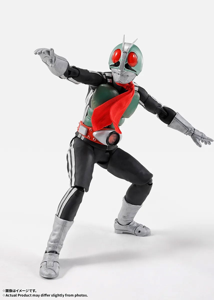 Kamen Rider S.H.Figuarts -Shinkocchou Seihou- Kamen Rider No.1 (Legendary Showa Masked Riders Edition) Action Figure Gallery Image 4