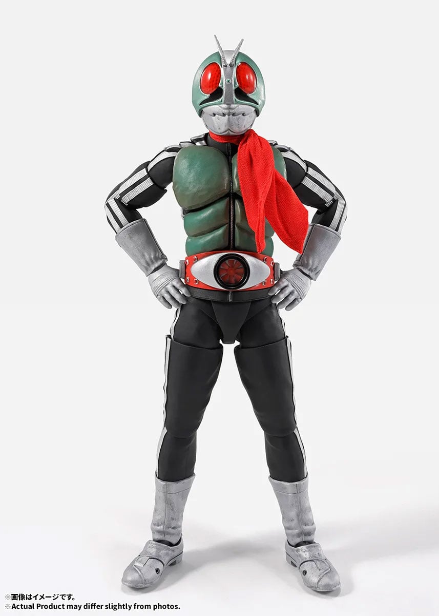 Kamen Rider S.H.Figuarts -Shinkocchou Seihou- Kamen Rider No.1 (Legendary Showa Masked Riders Edition) Action Figure Gallery Image 6