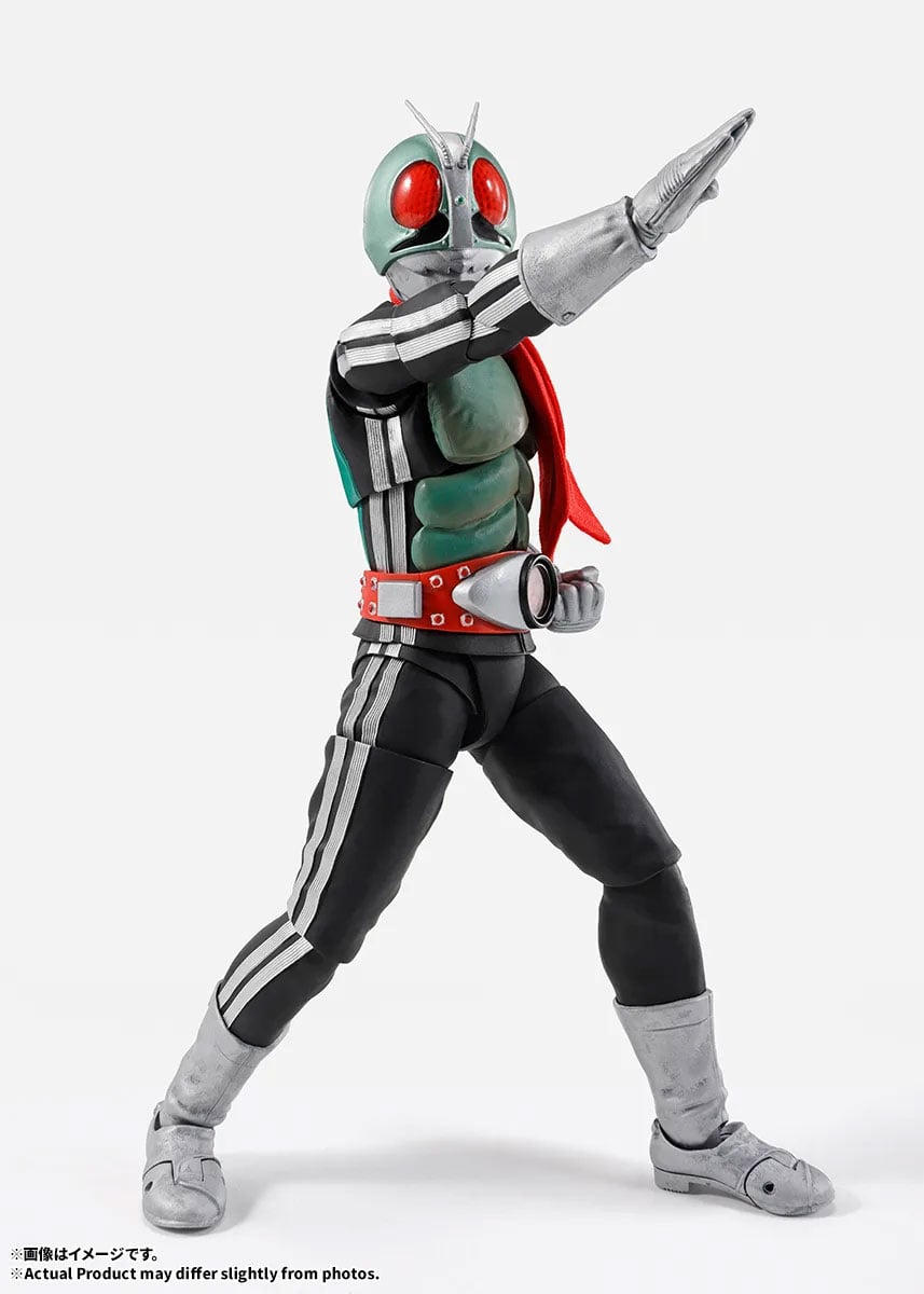 Kamen Rider S.H.Figuarts -Shinkocchou Seihou- Kamen Rider No.1 (Legendary Showa Masked Riders Edition) Action Figure Gallery Image 3