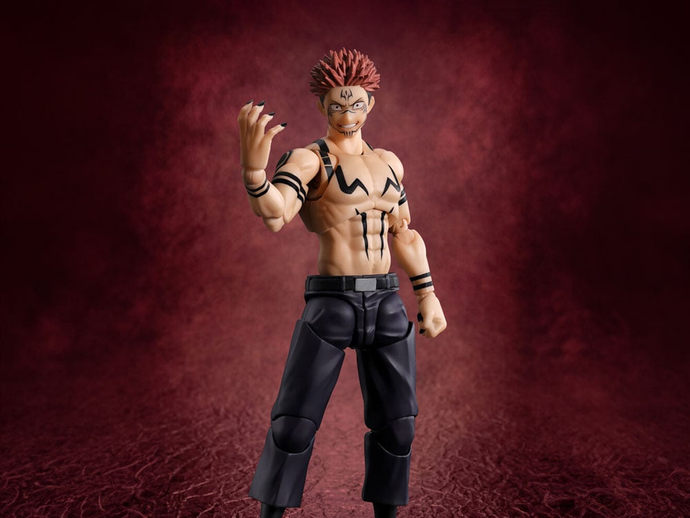 Jujutsu Kaisen S.H.Figuarts Sukuna Action Figure (Reissue) Gallery Image 1