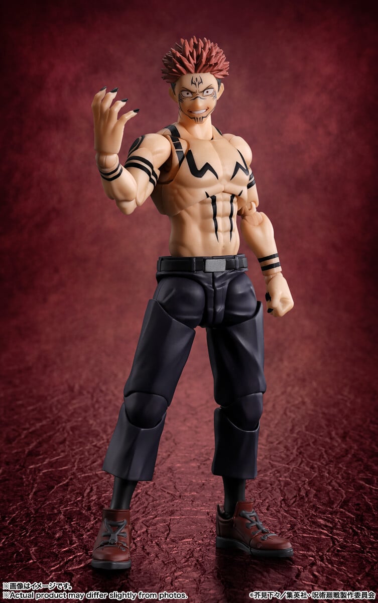 Jujutsu Kaisen S.H.Figuarts Sukuna Action Figure (Reissue) Gallery Image 3