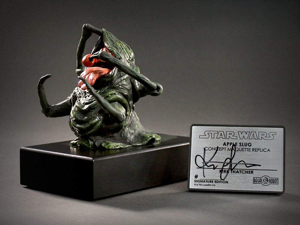 Star Wars: Return of the Jedi Archive Collection Apple Slug (Signature Edition) Limited Edition Concept Maquette Replica Gallery Image 1