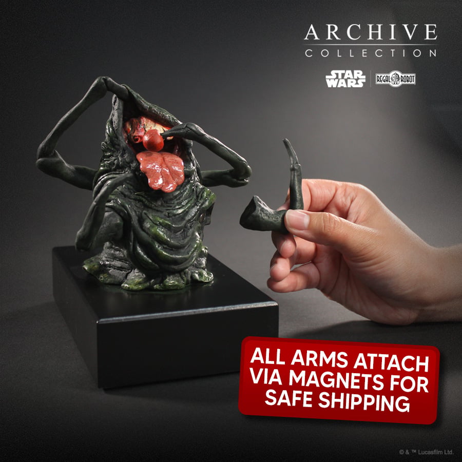 Star Wars: Return of the Jedi Archive Collection Apple Slug (Signature Edition) Limited Edition Concept Maquette Replica Gallery Image 9