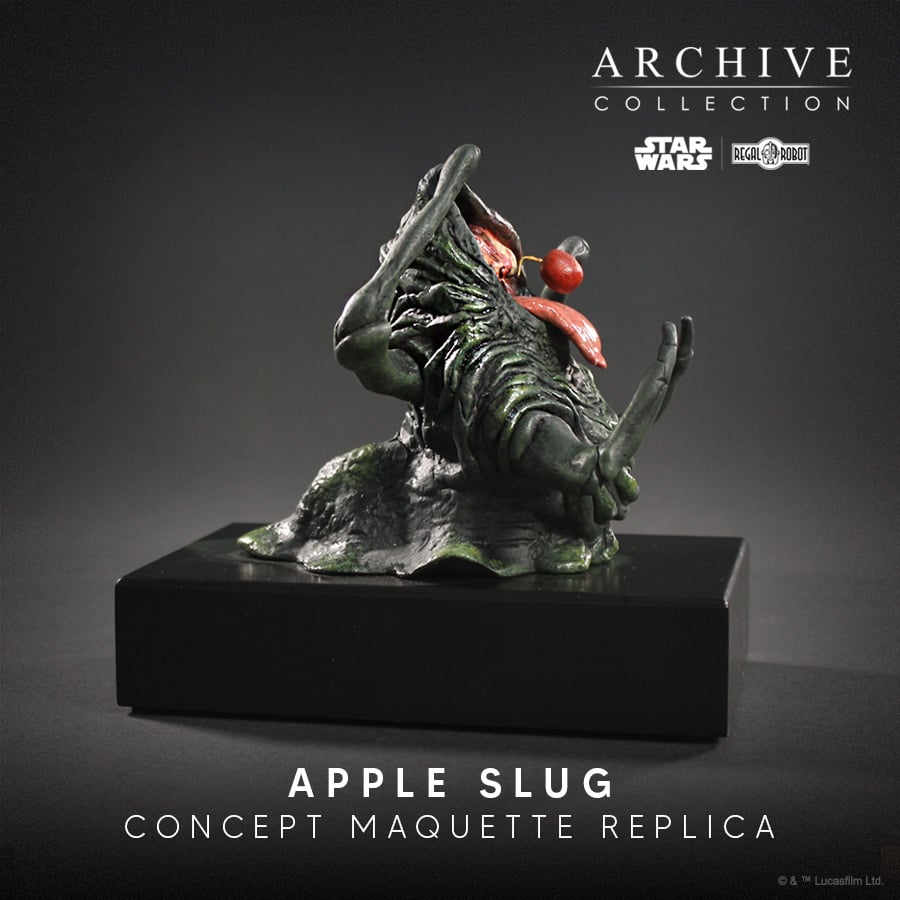 Star Wars: Return of the Jedi Archive Collection Apple Slug (Signature Edition) Limited Edition Concept Maquette Replica Gallery Image 7