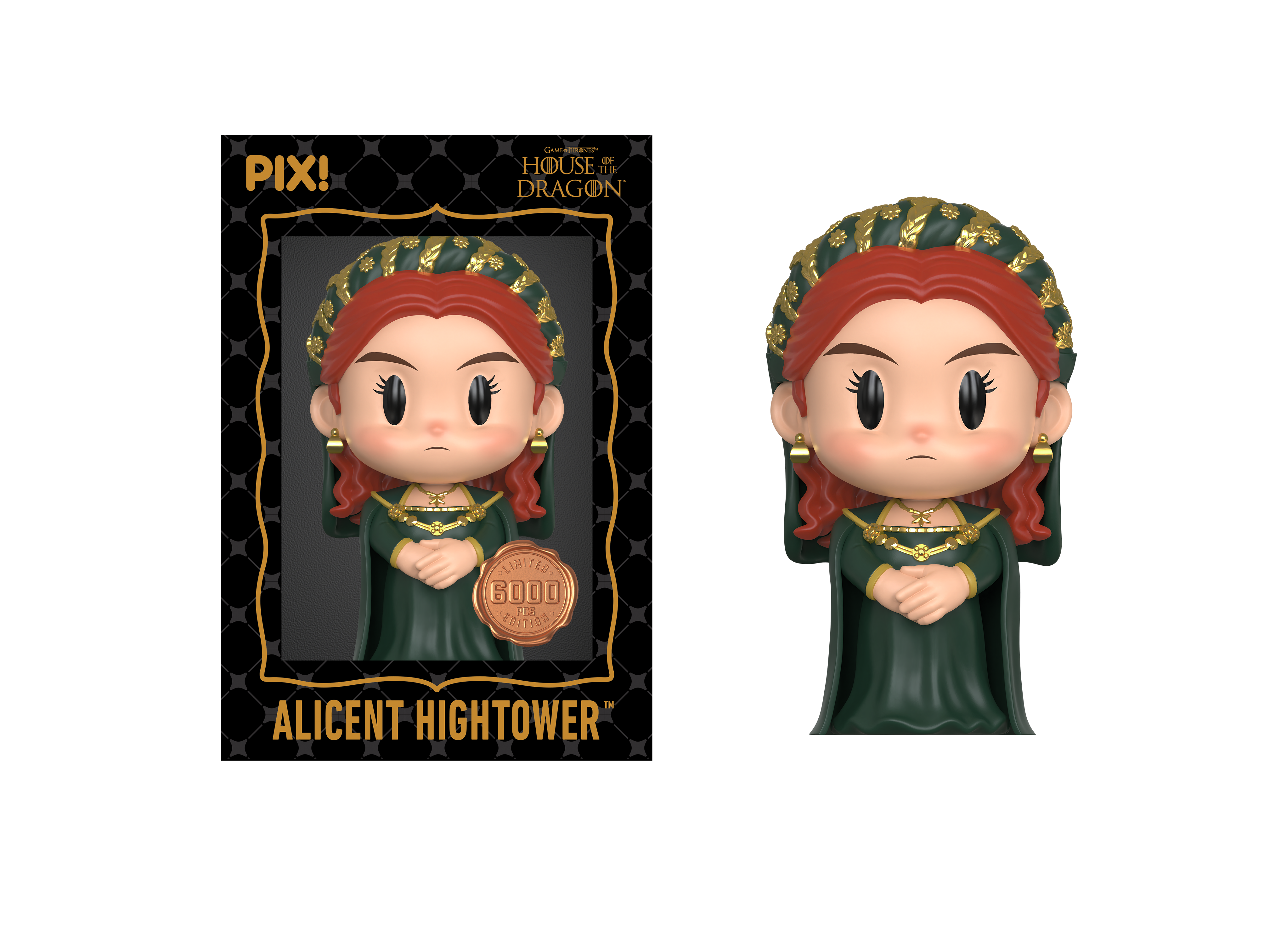 House of the Dragon PIX! Alicent Hightower Limited Edition Figure Gallery Image 3