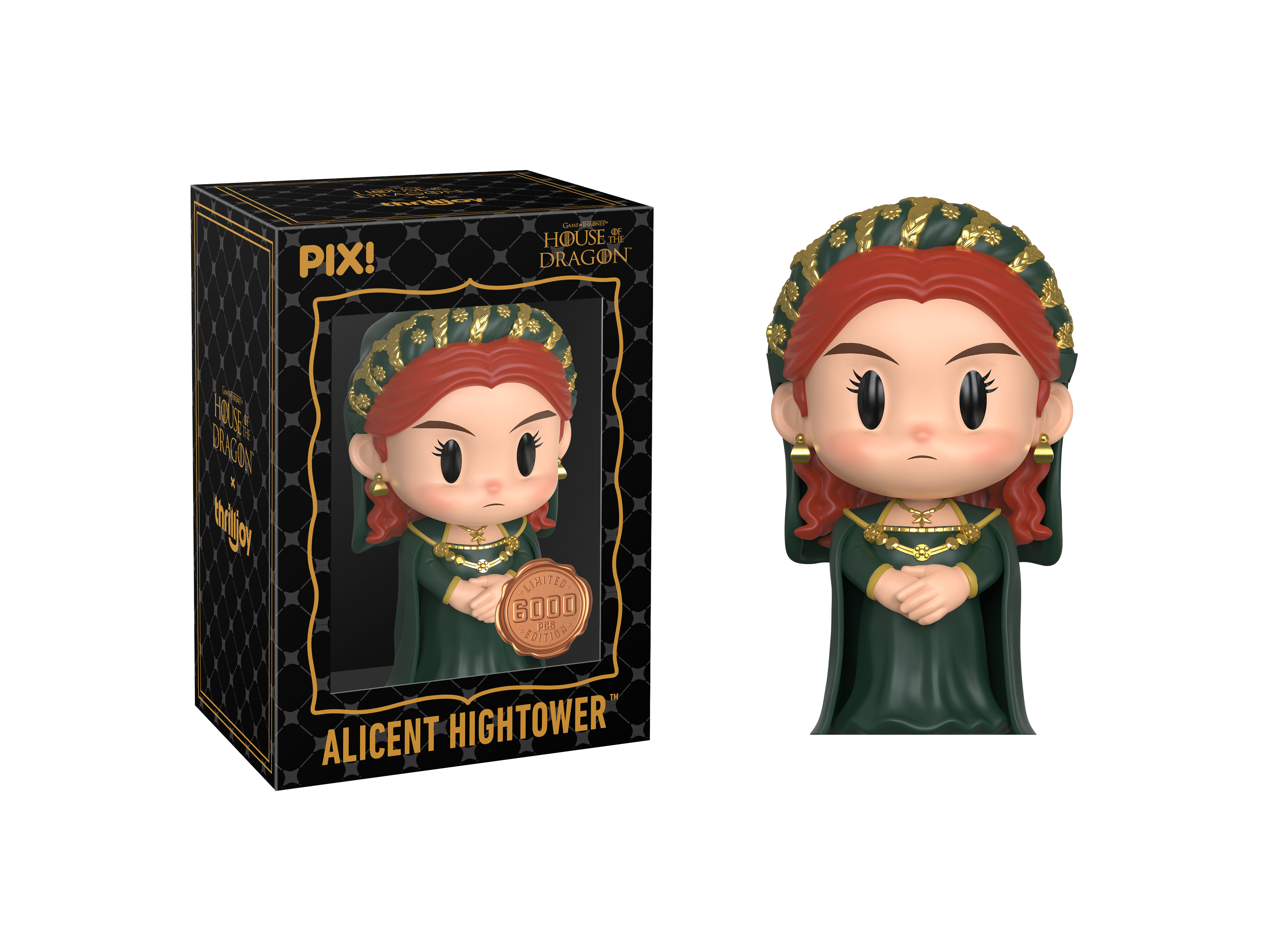 House of the Dragon PIX! Alicent Hightower Limited Edition Figure Gallery Image 4