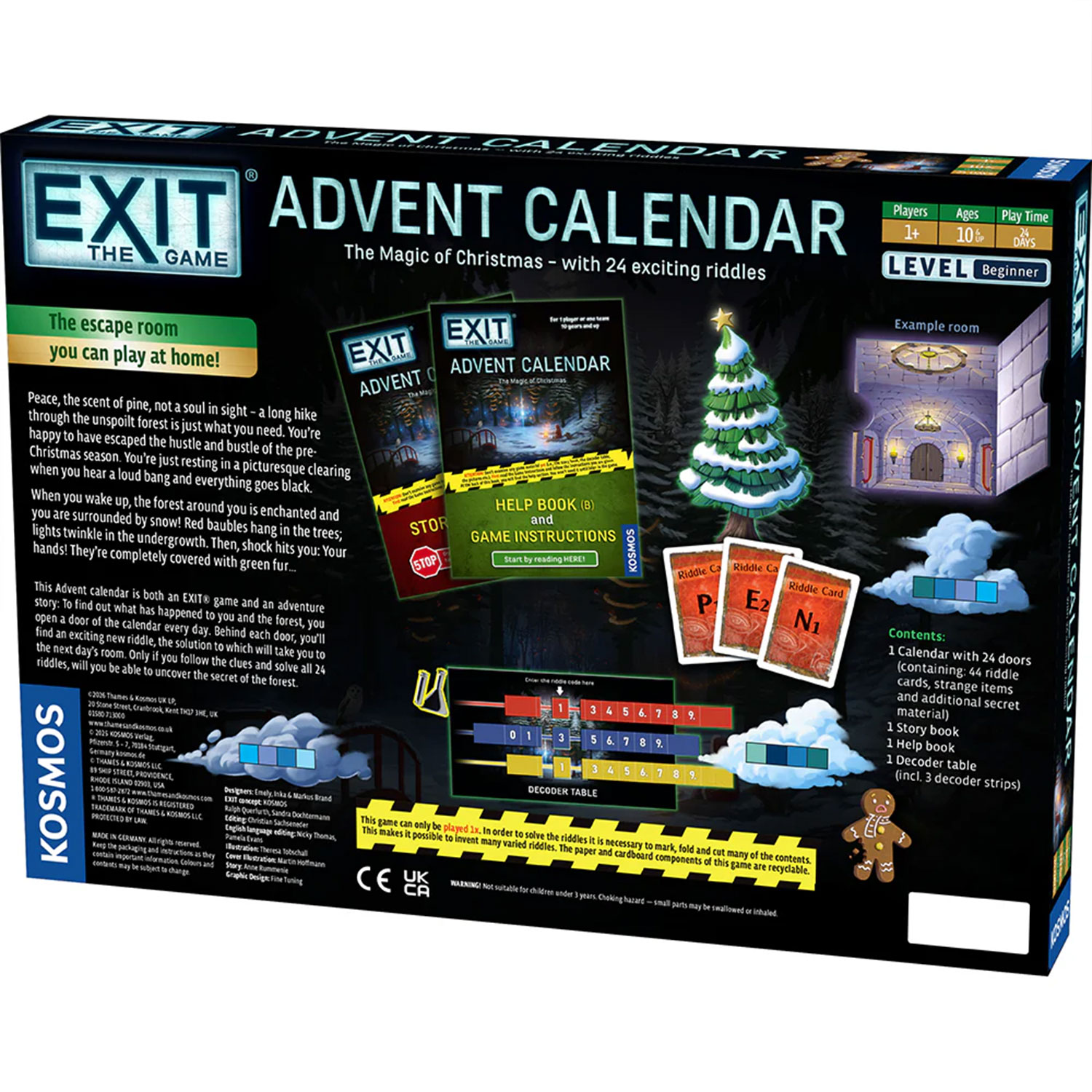 Exit The Game Advent Calendar: The Magic of Christmas Gallery Image 3