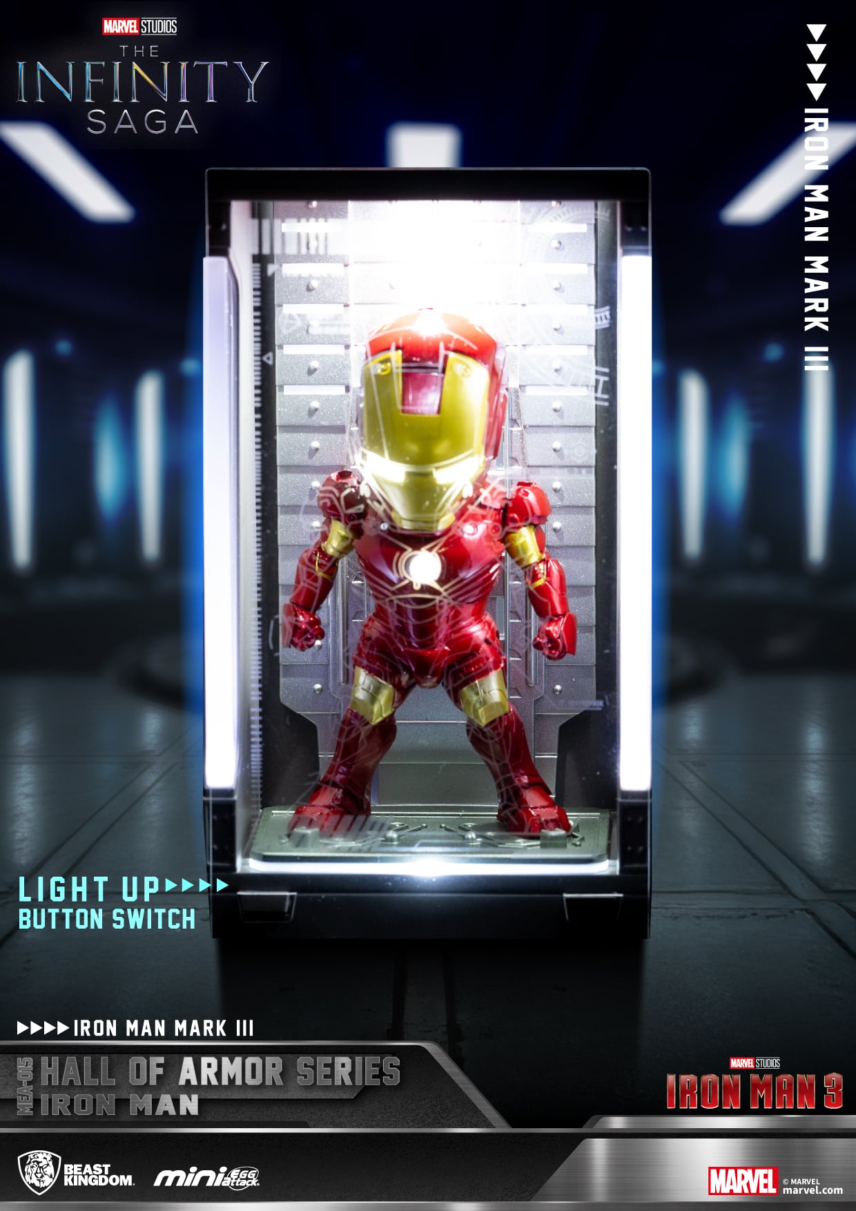 Avengers: The Infinity Saga Mini Egg Attack MEA-015 Iron Man with