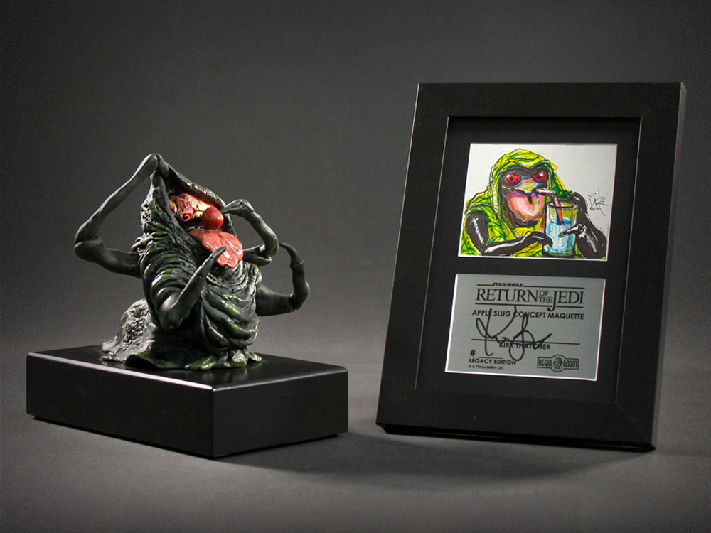 Star Wars: Return of the Jedi Archive Collection Apple Slug (Legacy Edition) Limited Edition Concept Maquette Replica Gallery Image 1