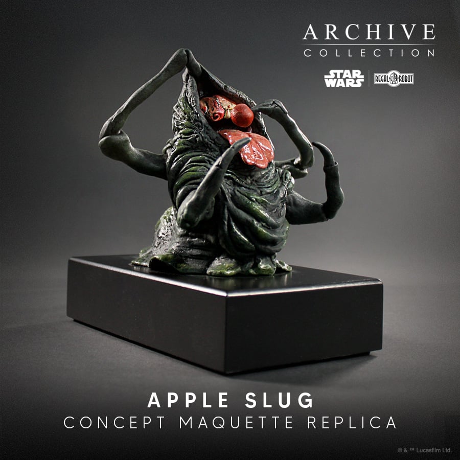 Star Wars: Return of the Jedi Archive Collection Apple Slug (Legacy Edition) Limited Edition Concept Maquette Replica Gallery Image 7