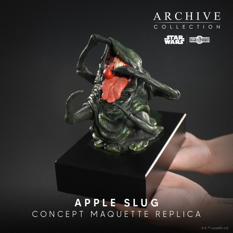 Star Wars: Return of the Jedi Archive Collection Apple Slug (Legacy Edition) Limited Edition Concept Maquette Replica Gallery Image 5