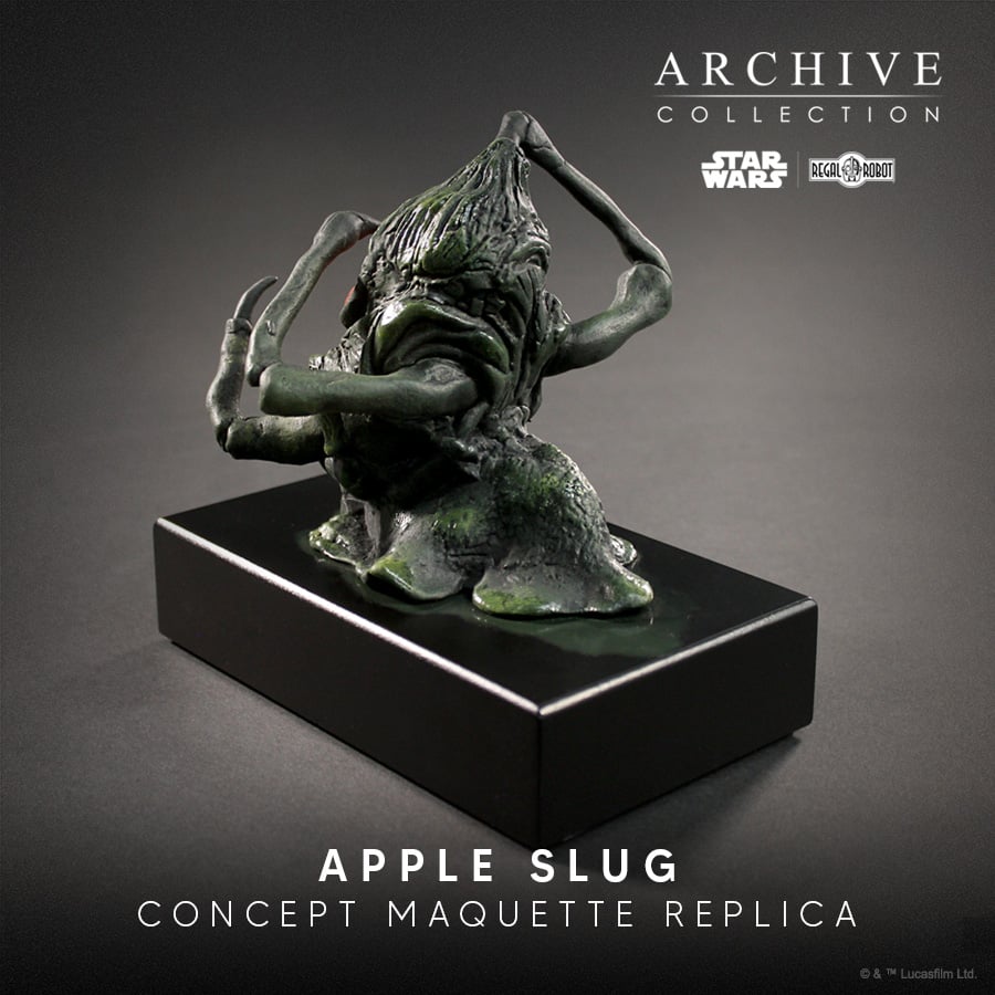 Star Wars: Return of the Jedi Archive Collection Apple Slug (Legacy Edition) Limited Edition Concept Maquette Replica Gallery Image 8