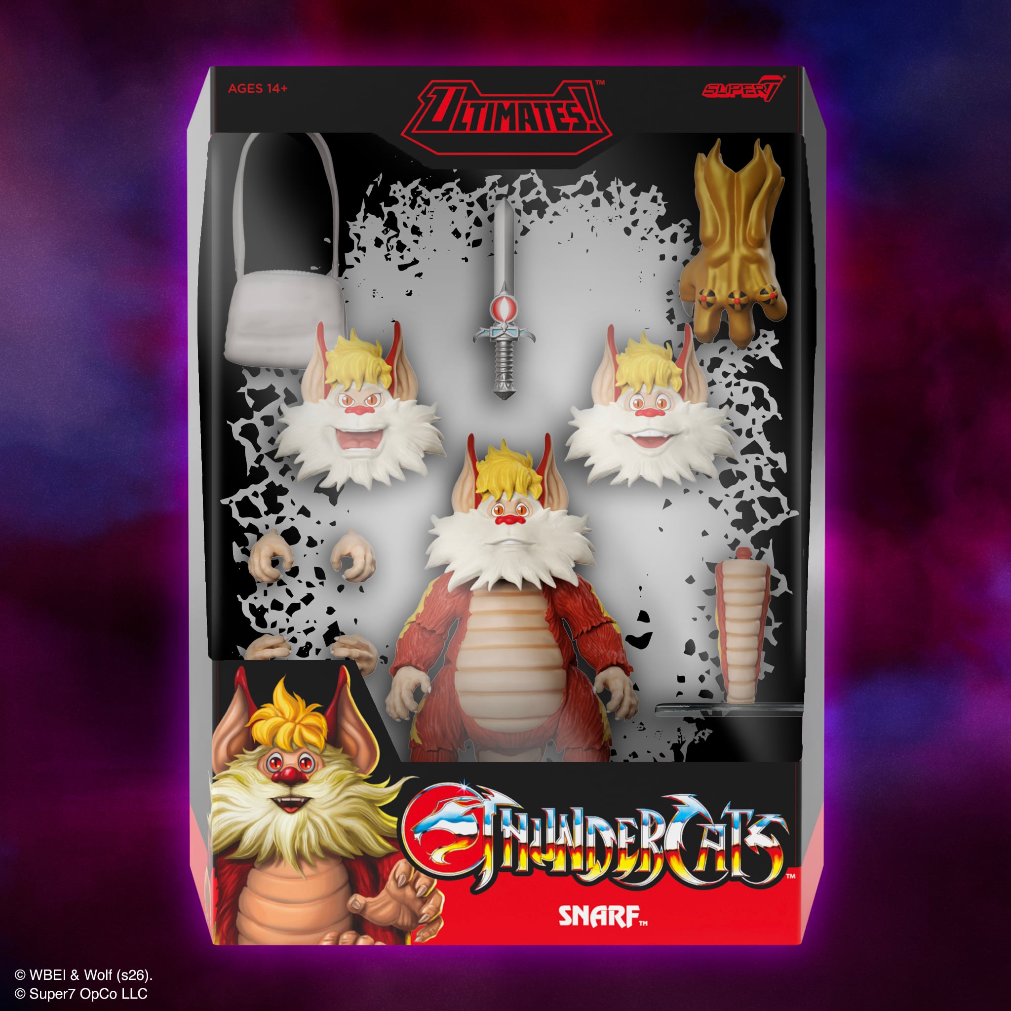 ThunderCats ULTIMATES! Snarf Action Figure (Reissue) Gallery Image 7